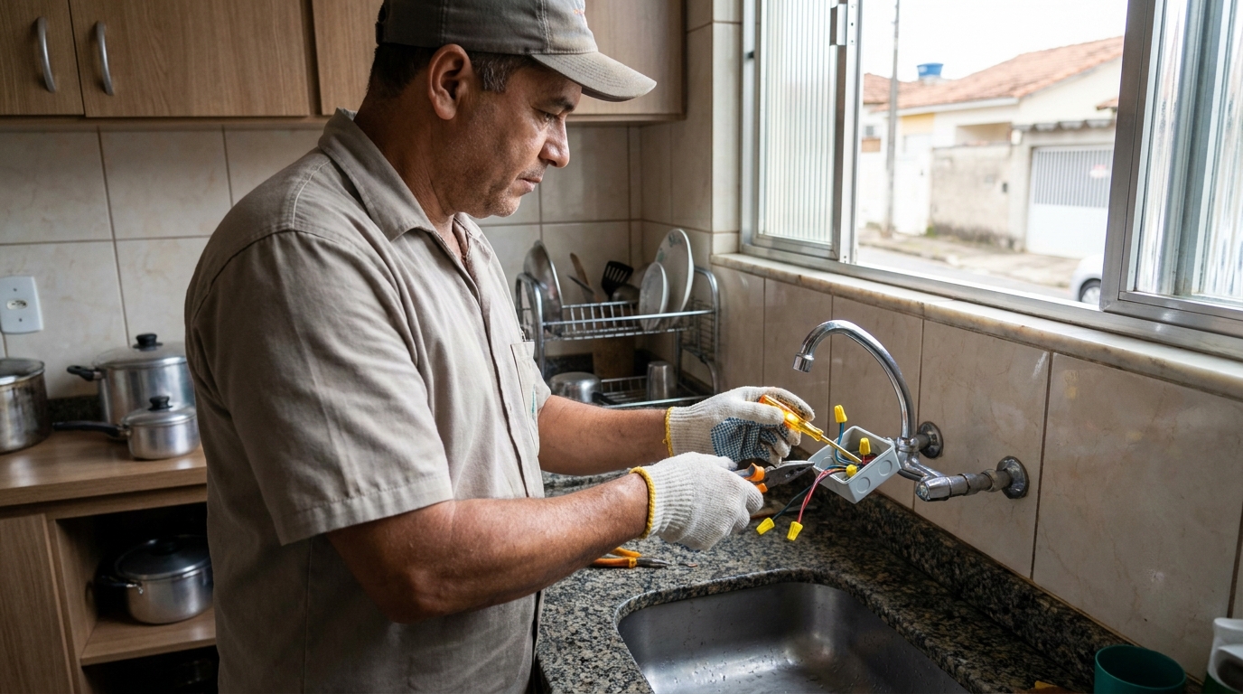 Adequação de Ponto Elétrico em Cotia‑SP